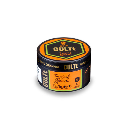 Заправка CULTt #C07 Tropical Splash (Лайм, Мята, Маракуйя, Манго) 100 g.
