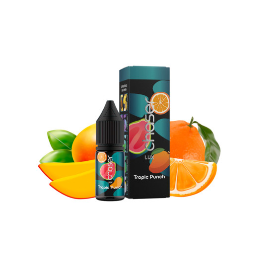 Жидкость Chaser Lux Tropic Punch (Тропический Пунш) 11ml/50mg Salt Nic Жидкость Chaser Lux Tropic Punch (Тропический Пунш) 11ml/50mg Salt Nic