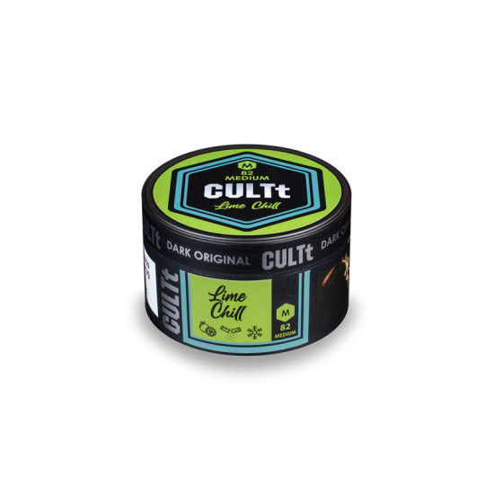  Заправка CULTt Medium #M82 Lime Chill (Лайм, Черника) 100 g.