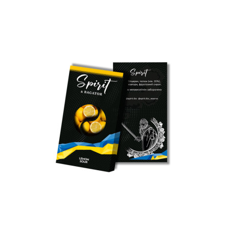 Заправка Spirit & Bagator Lemon Sour (Кислый Лимон) 40 g. Заправка Spirit & Bagator Lemon Sour (Кислый Лимон) 40 g.