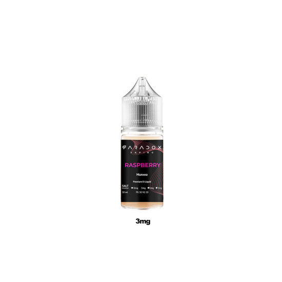  Жидкость Paradox Vaping Raspberry (Малина) 30ml/30mg Salt Nic