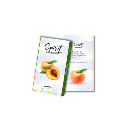 Заправка Spirit Light Нектарин (Nectarine) 50 g. Заправка Spirit Light Нектарин (Nectarine) 50 g.