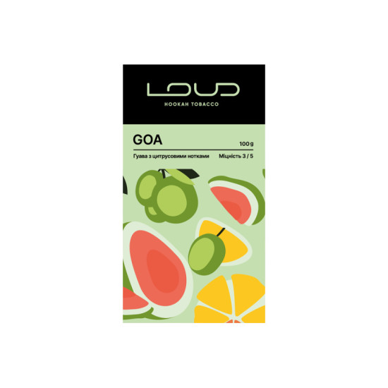 Заправка Loud Goa (Гуава с Цитрусовыми Нотками) 100 g.