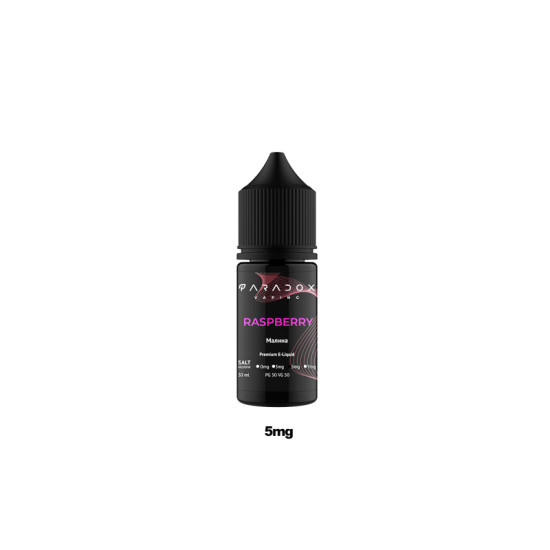  Жидкость Paradox Vaping Raspberry (Малина) 30ml/50mg Salt Nic