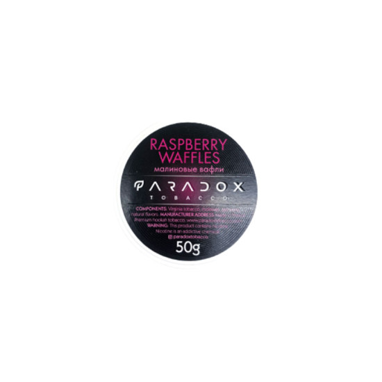  Заправка Paradox Raspberry Waffles (Малиновые Вафли) 50 g.