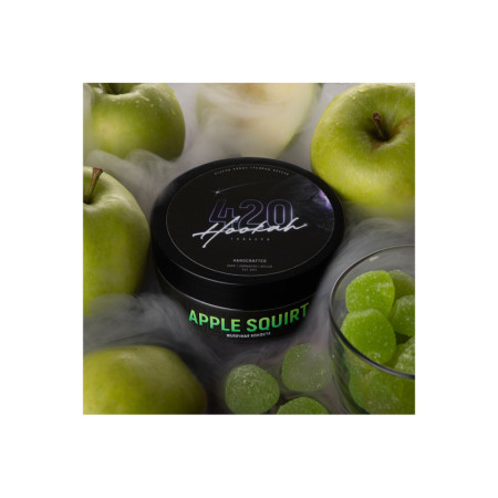 Заправка 420 Classic Apple Squirt (Яблочная Конфета) 100 g.