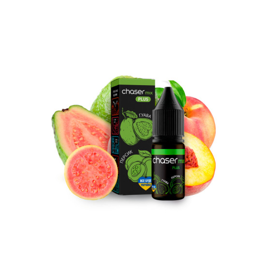  Жидкость Chaser Mix Гуава Персик (Guava Peach) 10ml/50mg Salt Nic