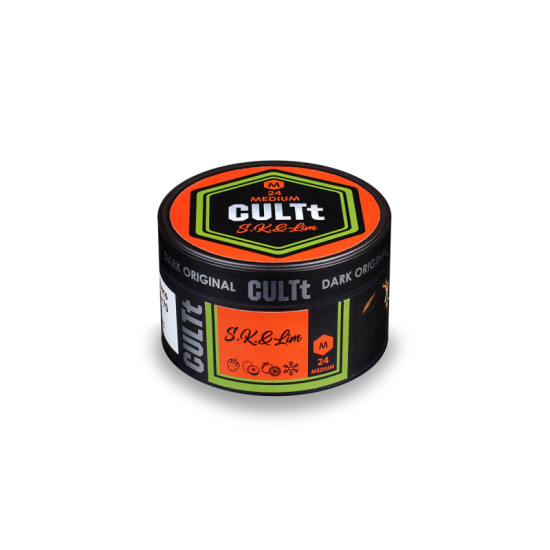Заправка CULTt Medium #M24 S. K. & Lime (Клубника, Киви, Лайм) 100 g. Заправка CULTt Medium #M24 S. K. & Lime (Клубника, Киви, Лайм) 100 g.