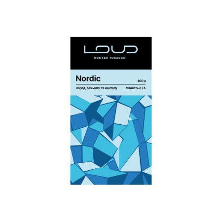 Заправка Loud Nordic (Холод, без Мяты и Ментола) 100 g.