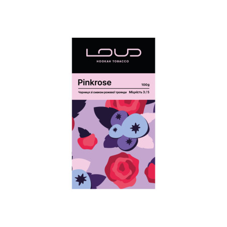 Заправка Loud Pinkrose (Черника со Вкусом Розовой Розы) 100 g. Заправка Loud Pinkrose (Черника со Вкусом Розовой Розы) 100 g.