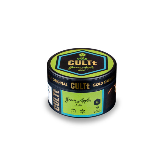 Заправка CULTt #C75 Green Apple Ice (Зеленое Яблоко Айс) 100 g. Заправка CULTt #C75 Green Apple Ice (Зеленое Яблоко Айс) 100 g.