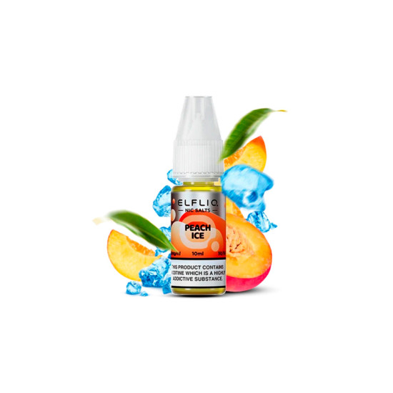  Жидкость Elf Liq Peach Ice (Персик Лёд) 10ml/50mg Salt Nic