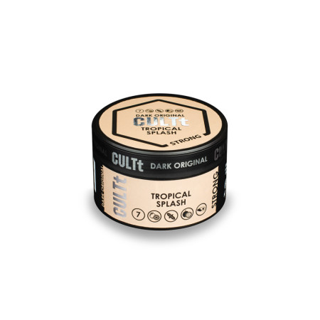 Заправка CULTt Strong #DS07 Tropical Splash (Лайм, Мята, Маракуйя, Манго) 100 g. Заправка CULTt Strong #DS07 Tropical Splash (Лайм, Мята, Маракуйя, Манго) 100 g.