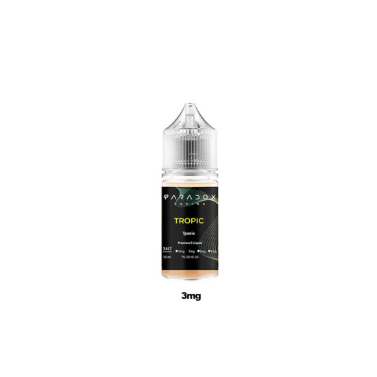 Жидкость Paradox Vaping Tropical (Тропик) 30ml/30mg Salt Nic Жидкость Paradox Vaping Tropical (Тропик) 30ml/30mg Salt Nic