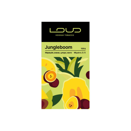 Заправка Loud Jungleboom (Маракуйя, Ананас, Цитрус, Манго) 100 g.