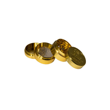 Гриндер Метал. 4-х сост. Gold Bar