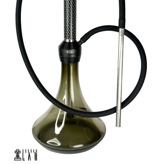  Кальян Hookah Lab Epoxide Black (Серая Колба)