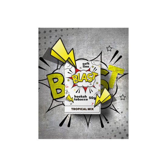  Заправка Blast Soft Tropical Mix (Тропические Фрукты) 50 g.