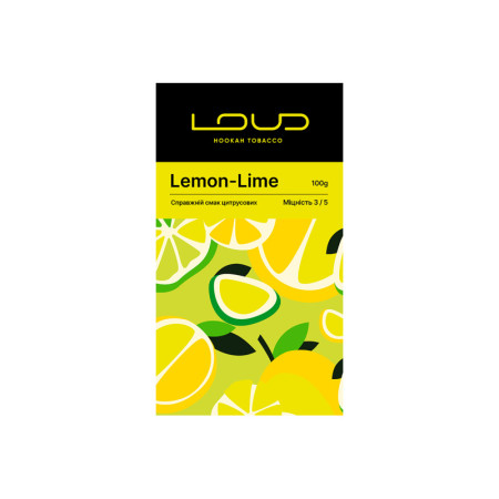 Заправка Loud Lemon-Lime (Настоящий Вкус Цитрусовых) 100 g.