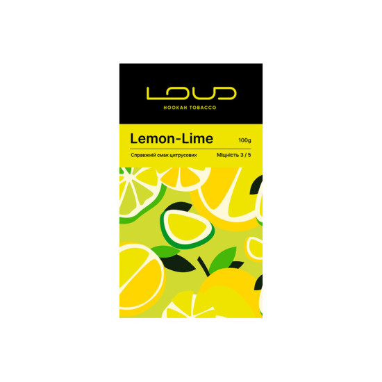  Заправка Loud Lemon-Lime (Настоящий Вкус Цитрусовых) 100 g.