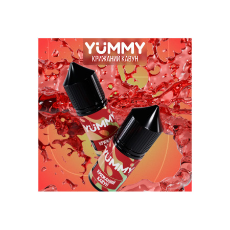 Жидкость Yummy Ледяной Арбуз (Ice Watermelon) 30ml/50mg Salt Nic