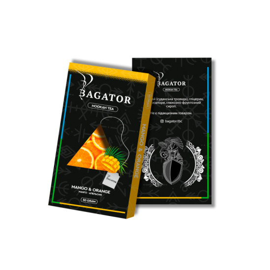Заправка Bagator Mango, Orange (Манго, Апельсин) 50 g. Заправка Bagator Mango, Orange (Манго, Апельсин) 50 g.