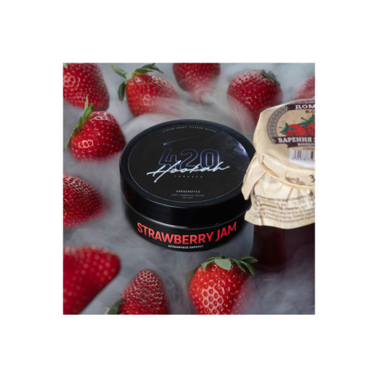 Заправка 420 Classic Strawberry Jam (Клубничный Джем) 100 g. Заправка 420 Classic Strawberry Jam (Клубничный Джем) 100 g.