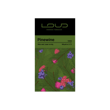 Заправка Loud Pinewine (Микс Хвои, Трав и Ягод) 100 g. Заправка Loud Pinewine (Микс Хвои, Трав и Ягод) 100 g.